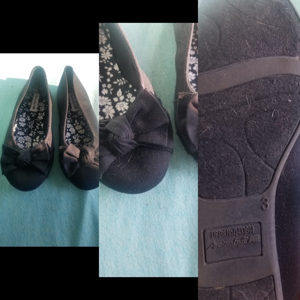 Pre loved bow flats